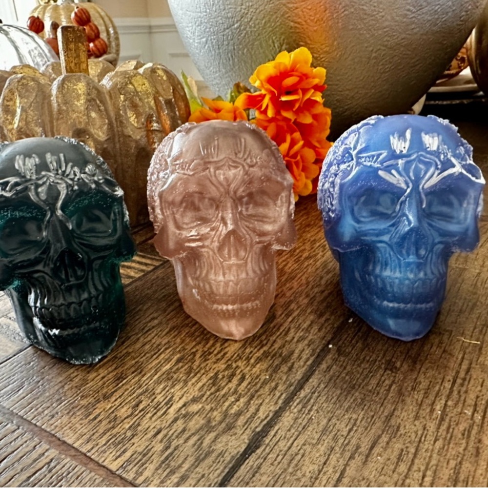 Solid Skull Art Decor/ Halloween / Spooky
